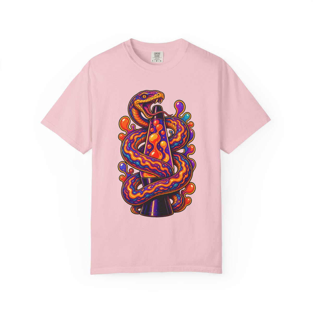 Psychedelic Lava Lamp Serpent T-Shirt Graphic
