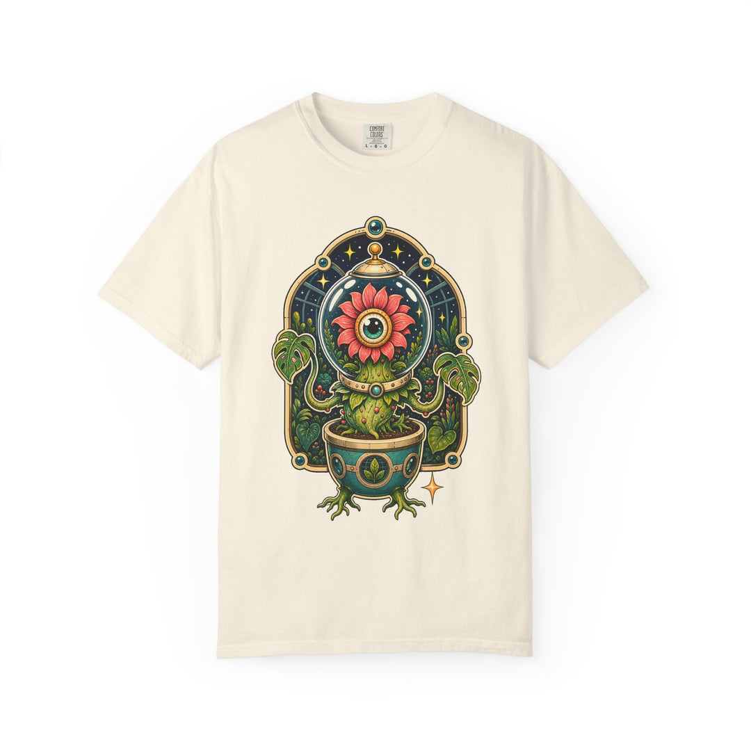Retro Alien Houseplant T-Shirt Graphic