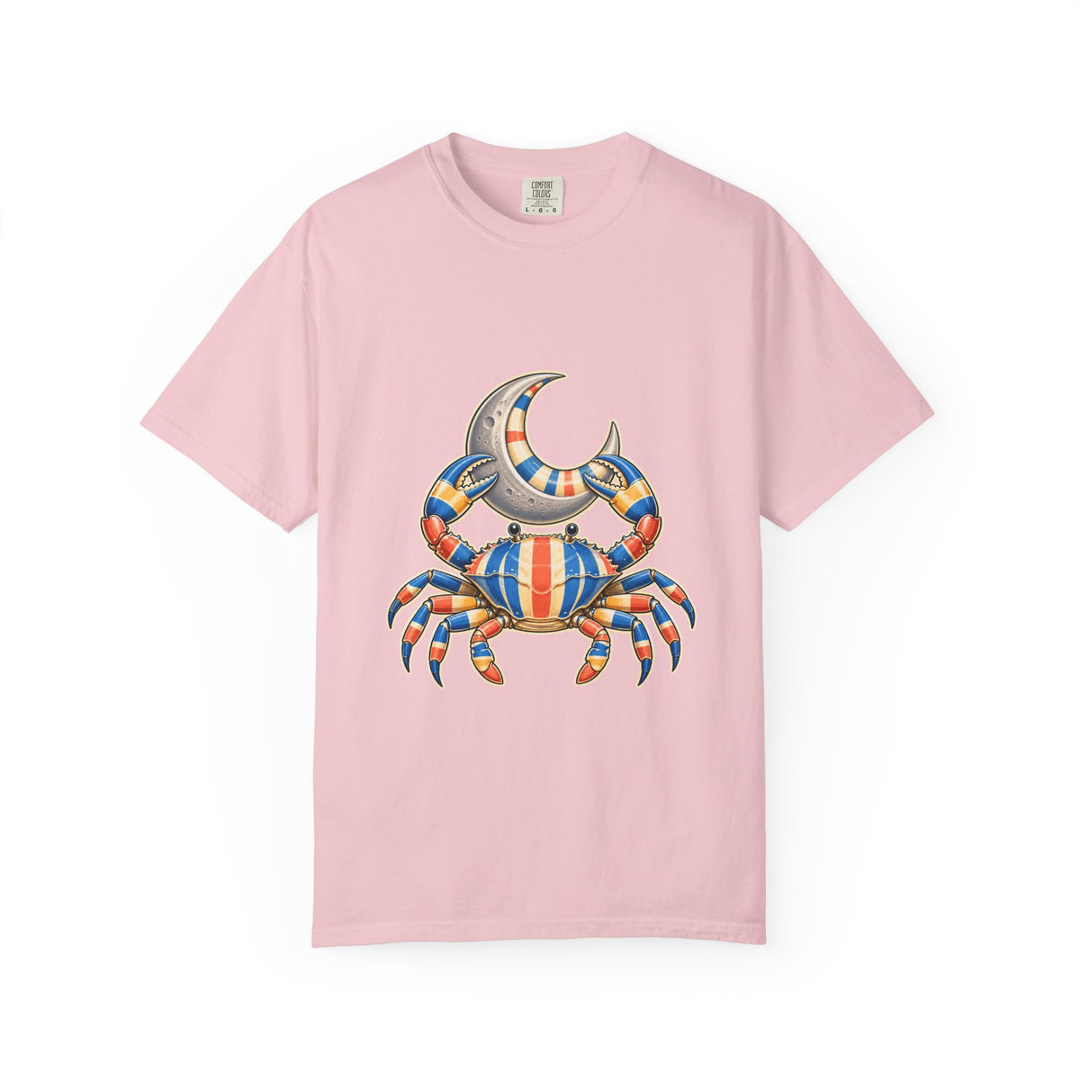 Deck Stripe Moon Crab Graphic Tee