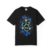 Bioluminescent Slime Mold Circuit Graphic Tee