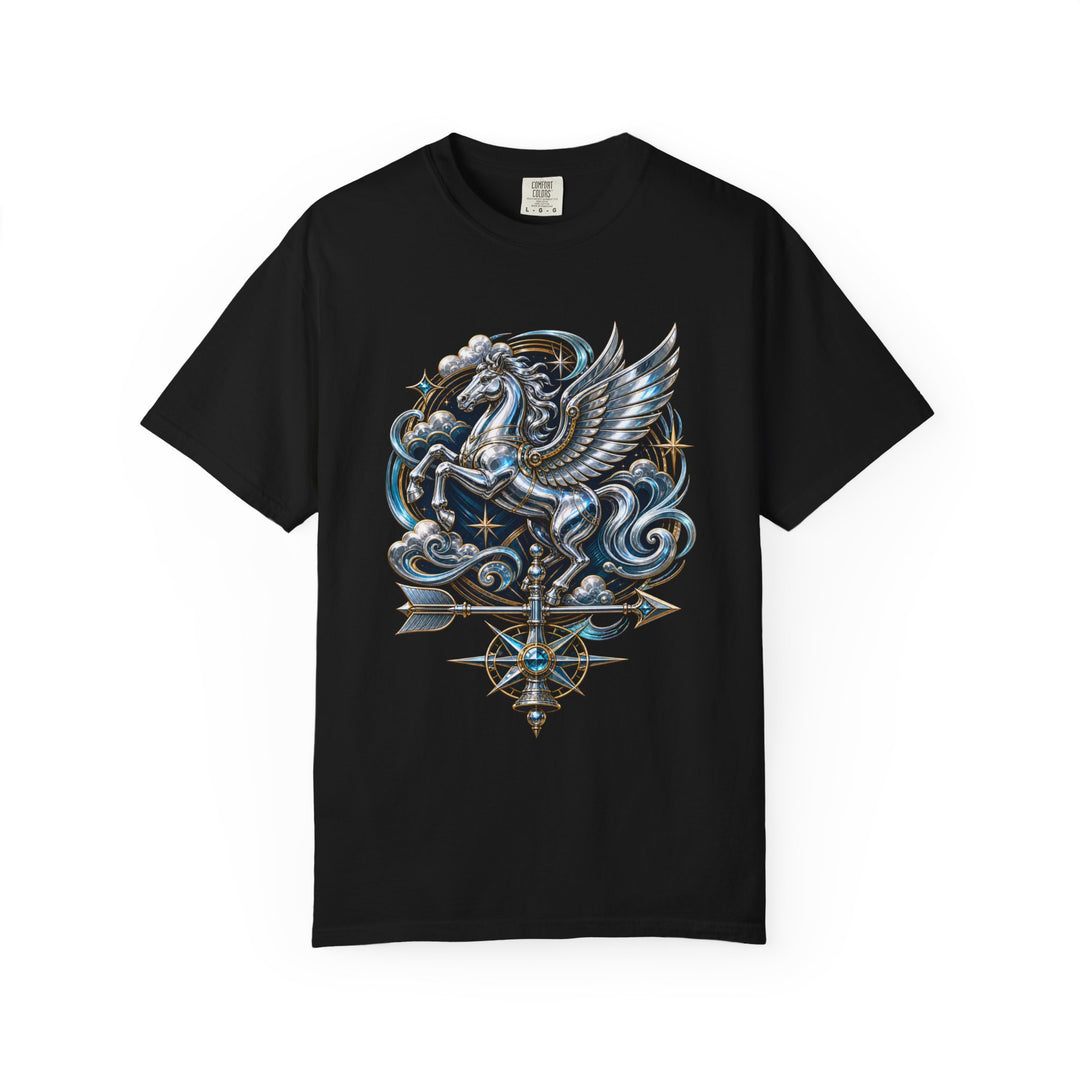 Chrome Weather-Vane Pegasus T-Shirt Graphic