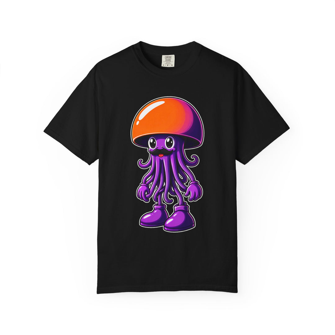 Cute Jellyfish Mascot T-Shirt Graphic