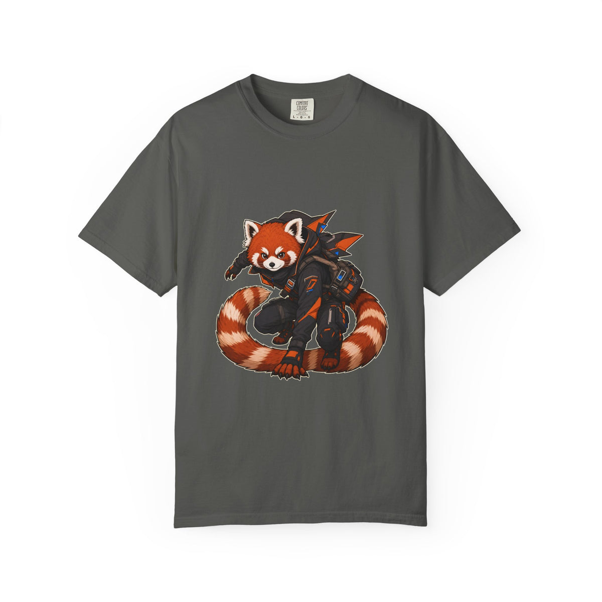 Techwear Red Panda Courier Graphic Tee