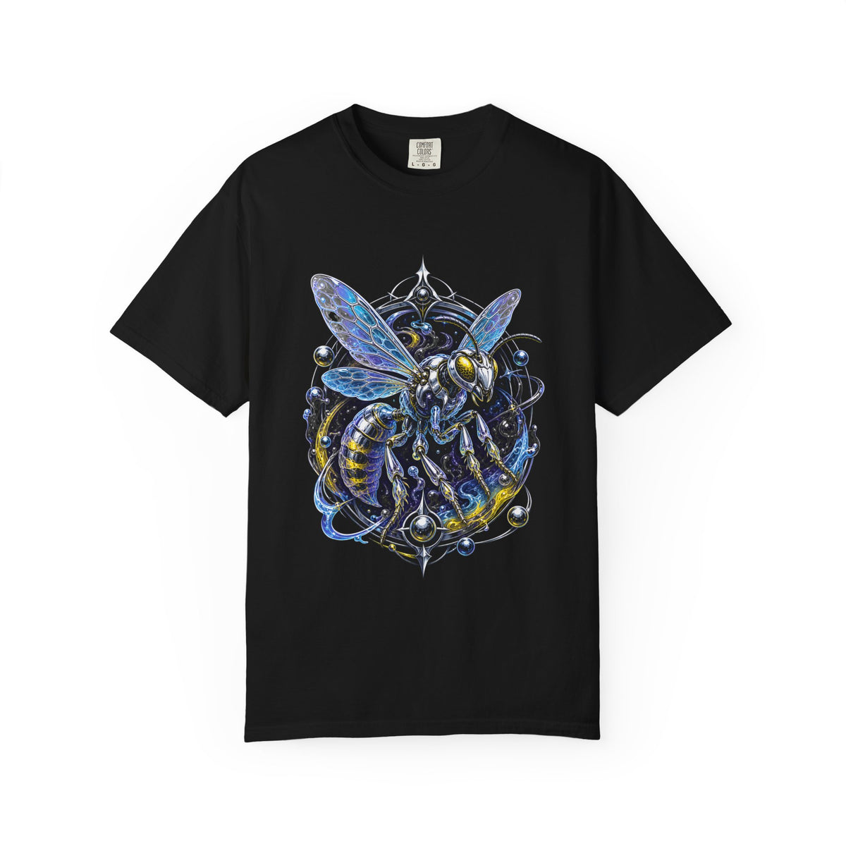 Chrome Jelly Wasp Emblem Graphic Tee