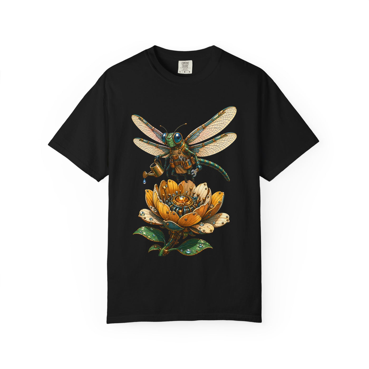 Utility Belt Dragonfly Bloom T-Shirt Graphic