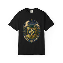Quilted Moonlit Pickle Jar Compass T-Shirt Graphic