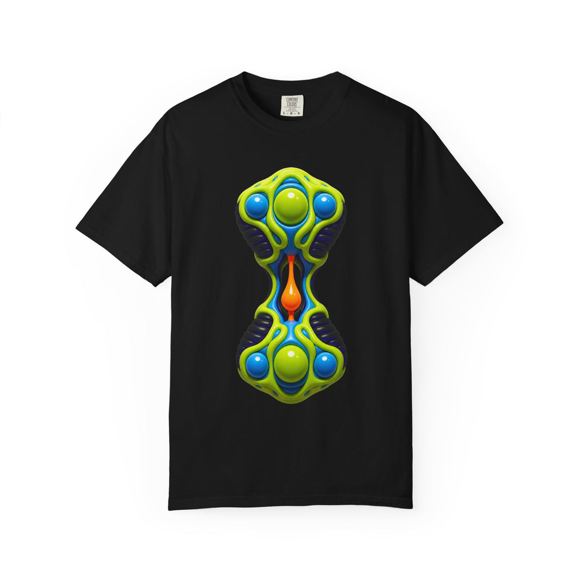 Gel Alien Hourglass Surreal Graphic Tee