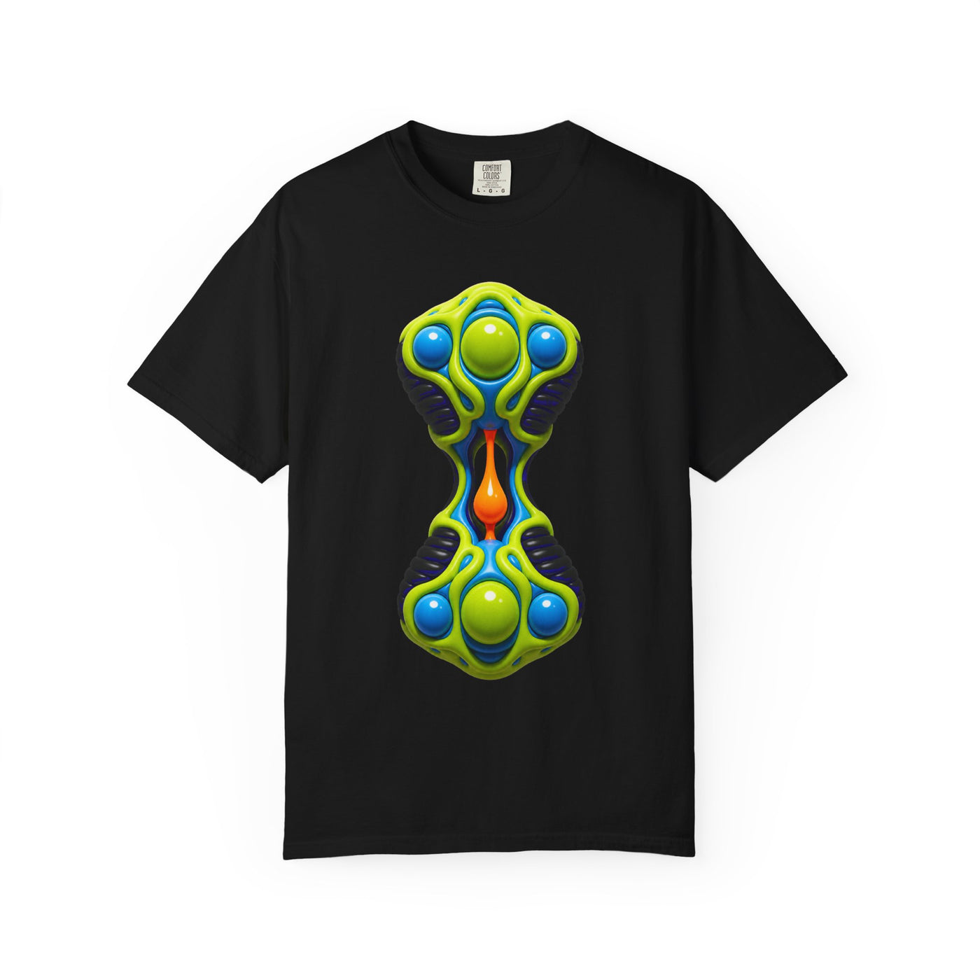 Gel Alien Hourglass Surreal Graphic Tee