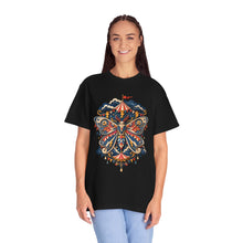 Paper Cut Carnival Storm Moth T-Shirt Graphic