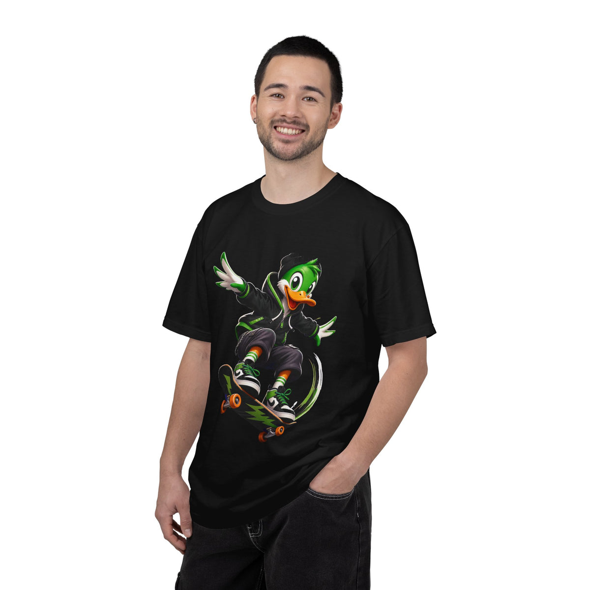 Street Duck Kickflip T-Shirt Graphic