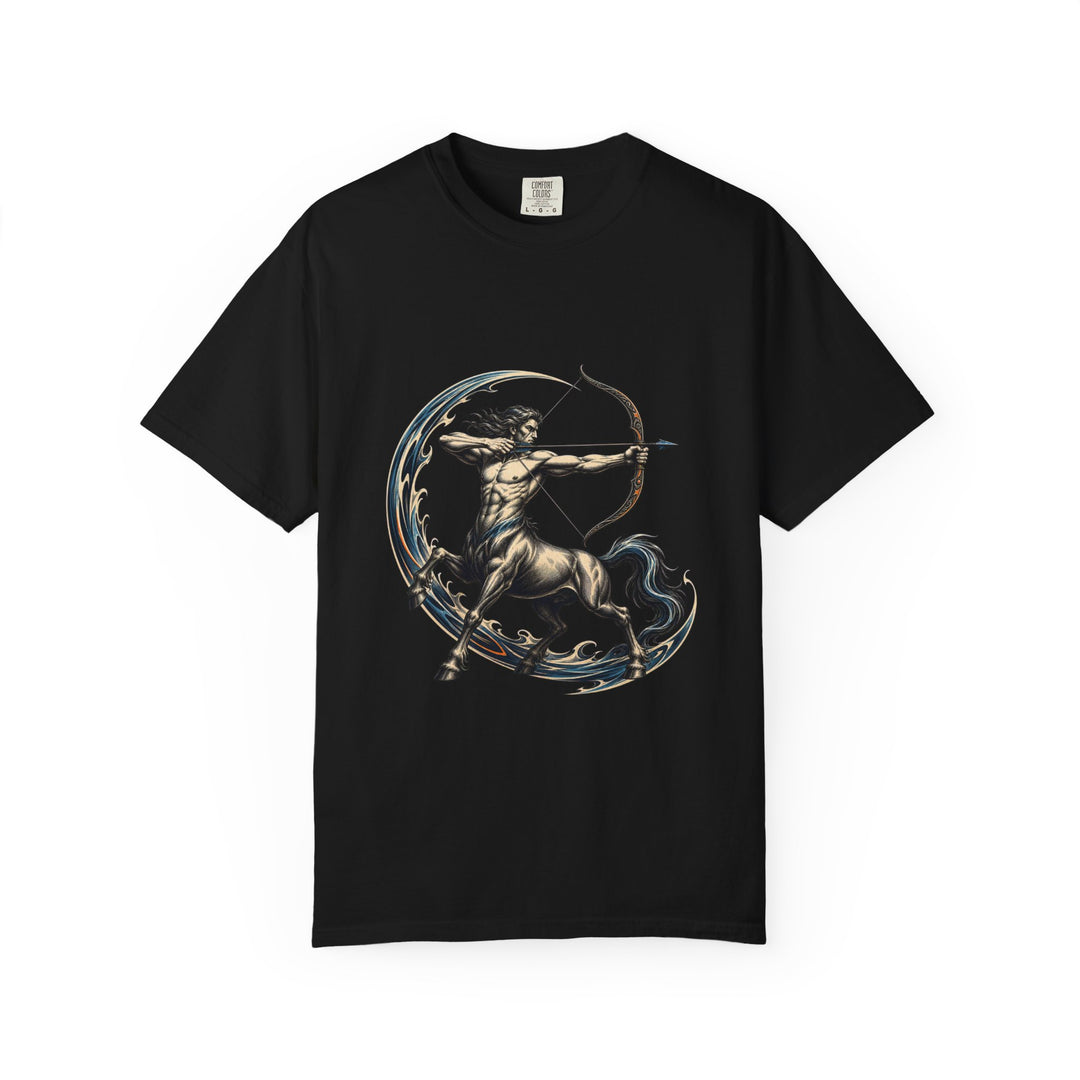 Archer Centaur Blackwork Mythic Graphic Tee