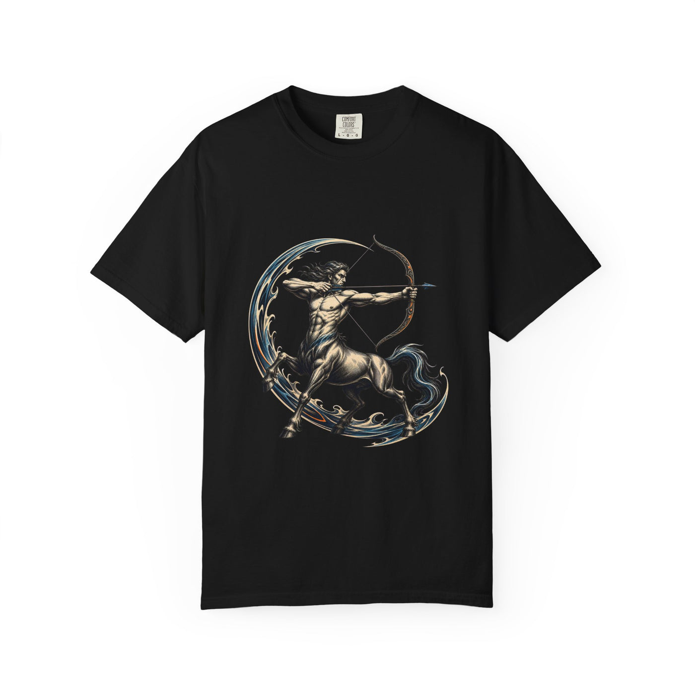 Archer Centaur Blackwork Mythic Graphic Tee