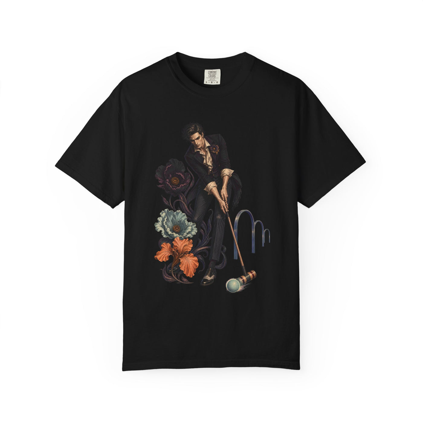 Moonlit Mallet Gothic Croquet Graphic Tee