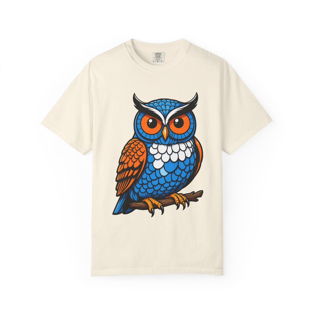 Blue Owl Mascot T-Shirt Graphic