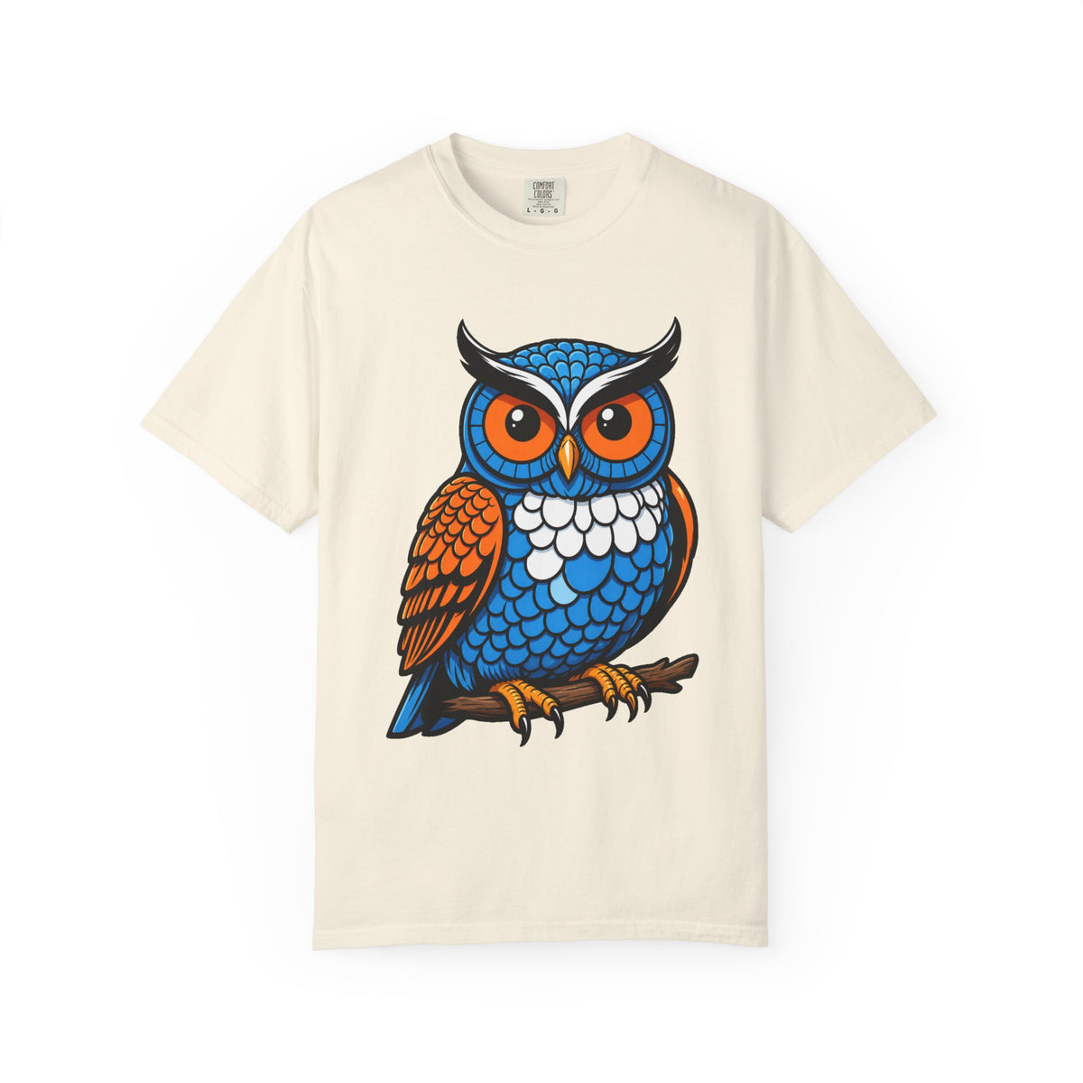 Blue Owl Mascot T-Shirt Graphic