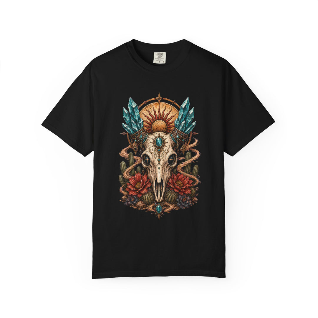 Desert Oracle Skull T-Shirt Graphic