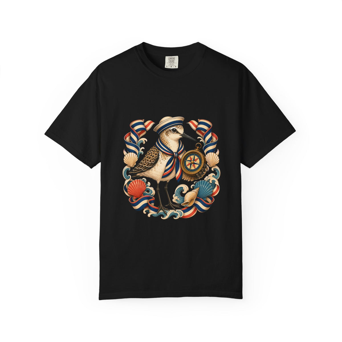 Deck Stripe Sandpiper Navigator Graphic Tee