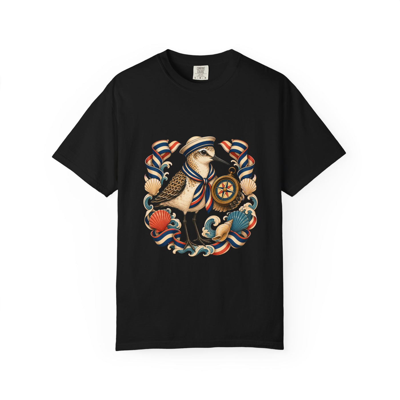 Deck Stripe Sandpiper Navigator Graphic Tee