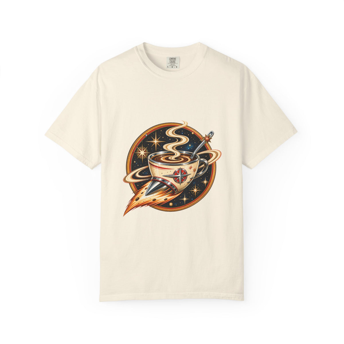 Coffee Comet Cosmic Diner T-Shirt Graphic