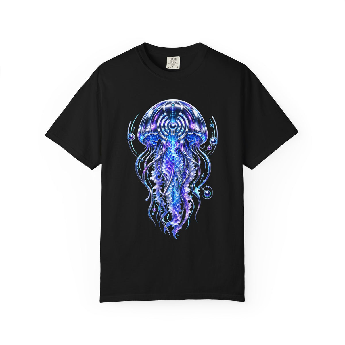 Chrome Jellyfish Signal T-Shirt Graphic