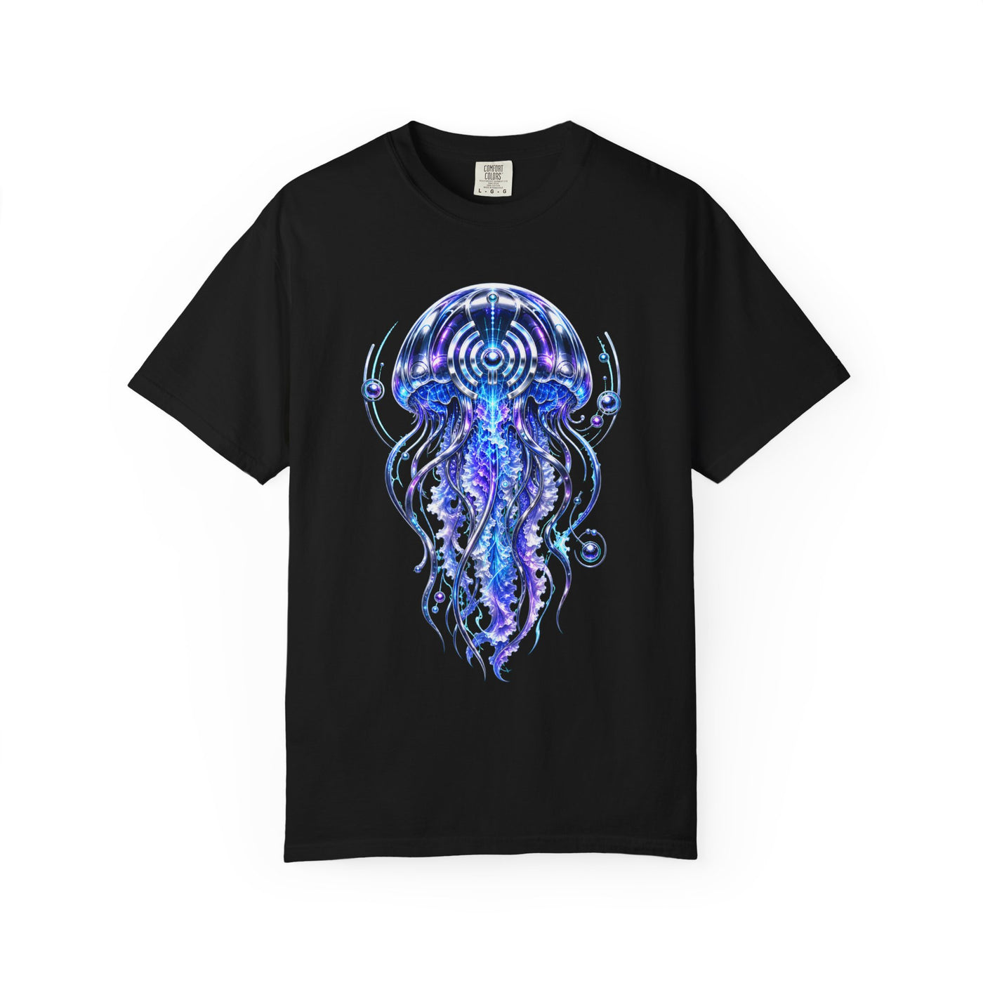 Chrome Jellyfish Signal T-Shirt Graphic