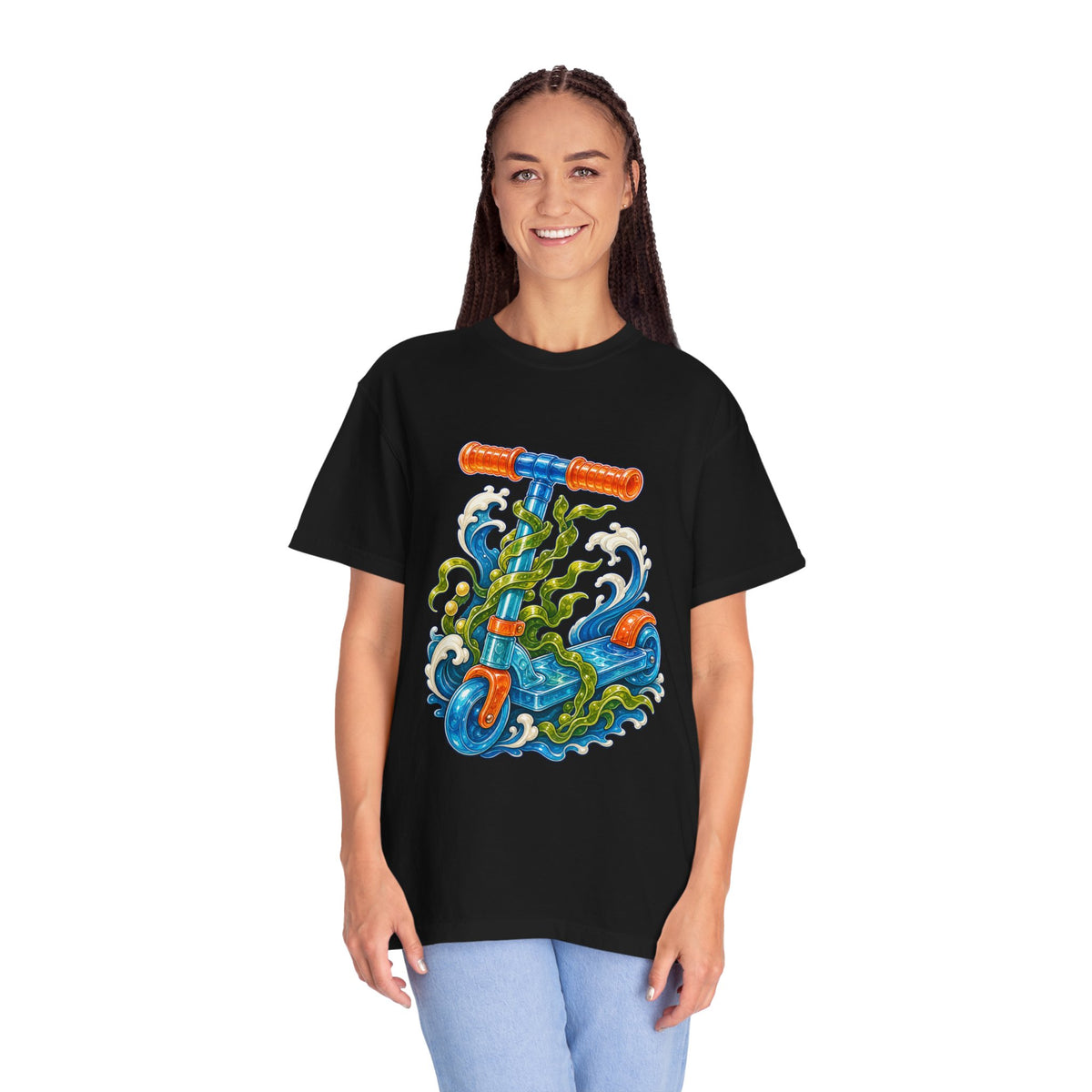 Gummy Surfcore Kelp Scooter T-Shirt Graphic
