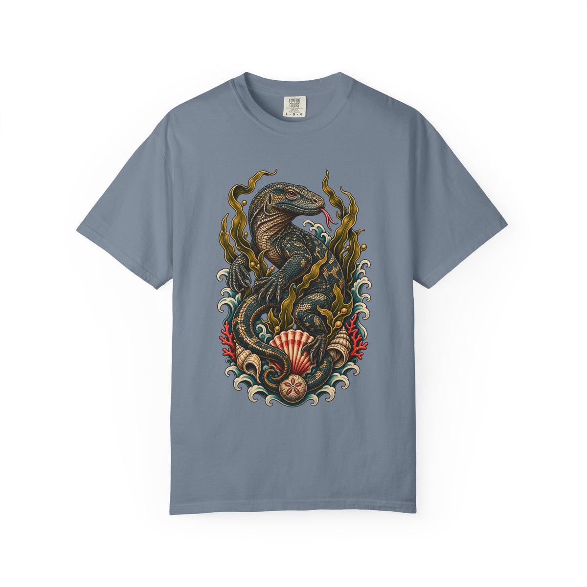 Tattoo Flash Kelp Komodo Graphic Tee