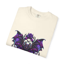 Neon Plaid Bat Bloom Graphic Tee
