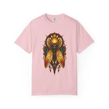 Stained Glass Cicada Sun Relic Graphic Tee