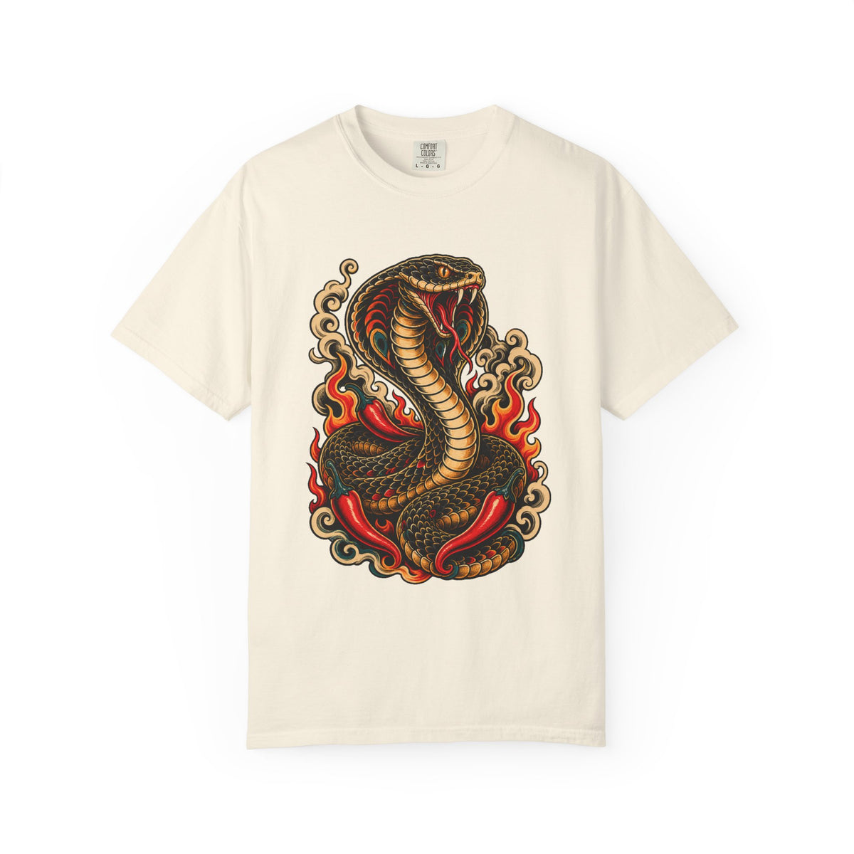 Tattoo Flash Chili Cobra Graphic Tee