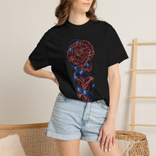 Velvet Carnation Ribbon Graphic Tee