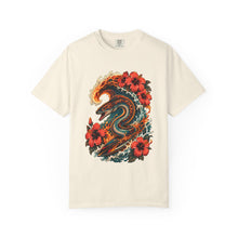 Hibiscus Lava Eel Surfer Graphic Tee