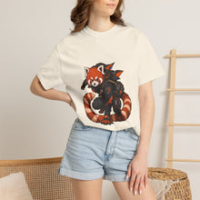 Techwear Red Panda Courier Graphic Tee