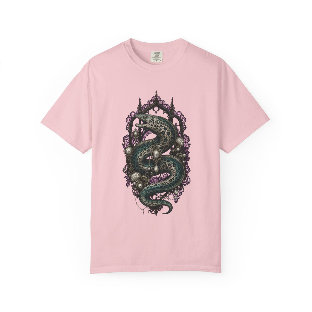 Gothic Lace Moray Eel Graphic Tee