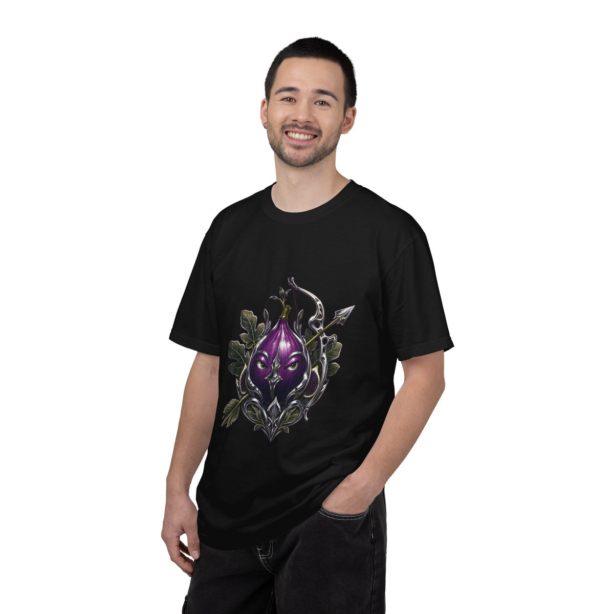 Chrome Botanical Archery Fig T-Shirt Graphic