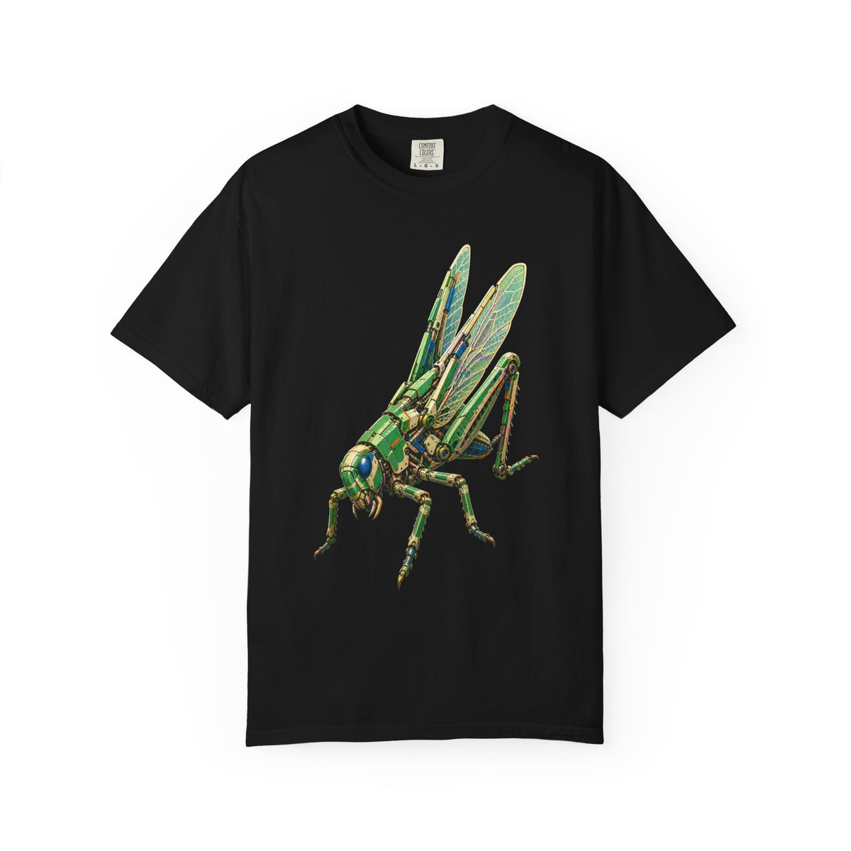 Jade Mecha Locust Industrial Graphic Tee