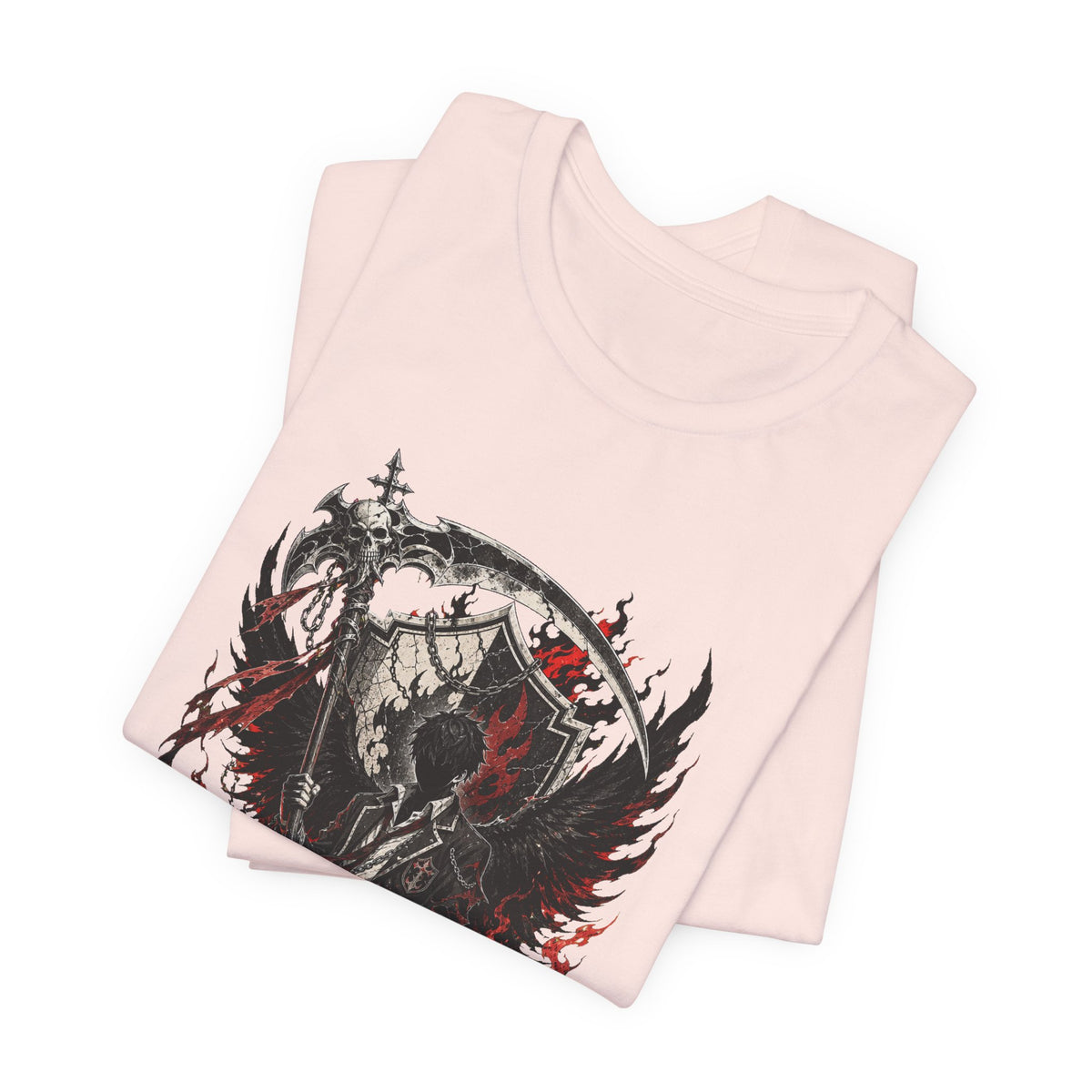 Black Flame Academy Reaper T-Shirt Graphic