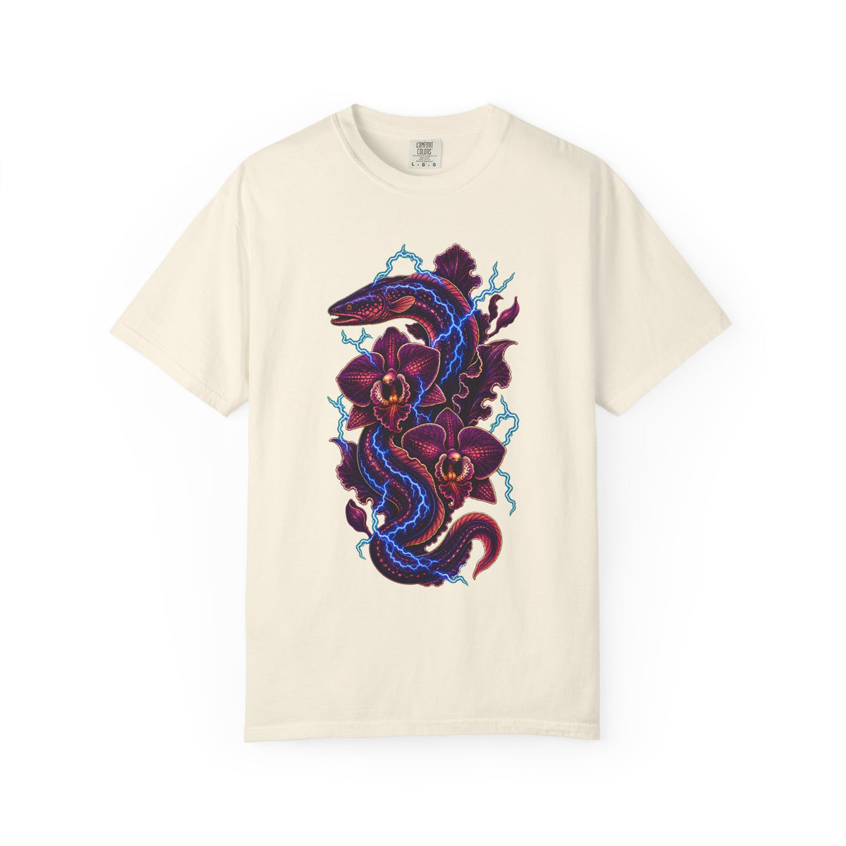 Velvet Thunder Orchid Eel Graphic Tee