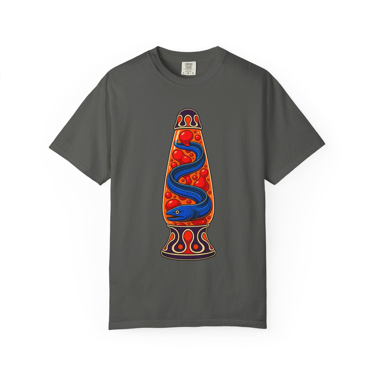 Lava Lamp Eel Psychedelic Graphic Tee