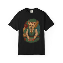Shih Tzu Poker Face and Support Duck Graphic Tee