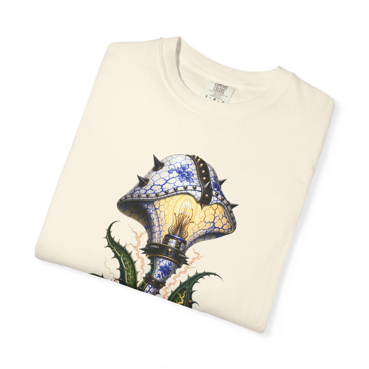 Punk Porcelain Cobra Lily Lamp Graphic Tee