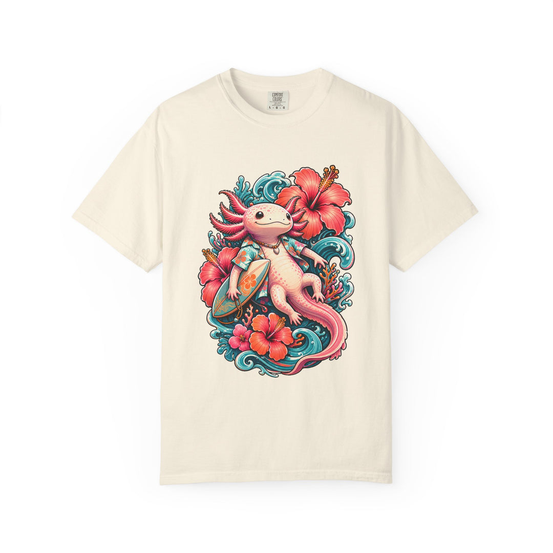 Hibiscus Reef Axolotl Drifter Graphic Tee