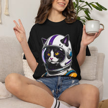 Astronaut Cat Space Mascot T-Shirt Graphic