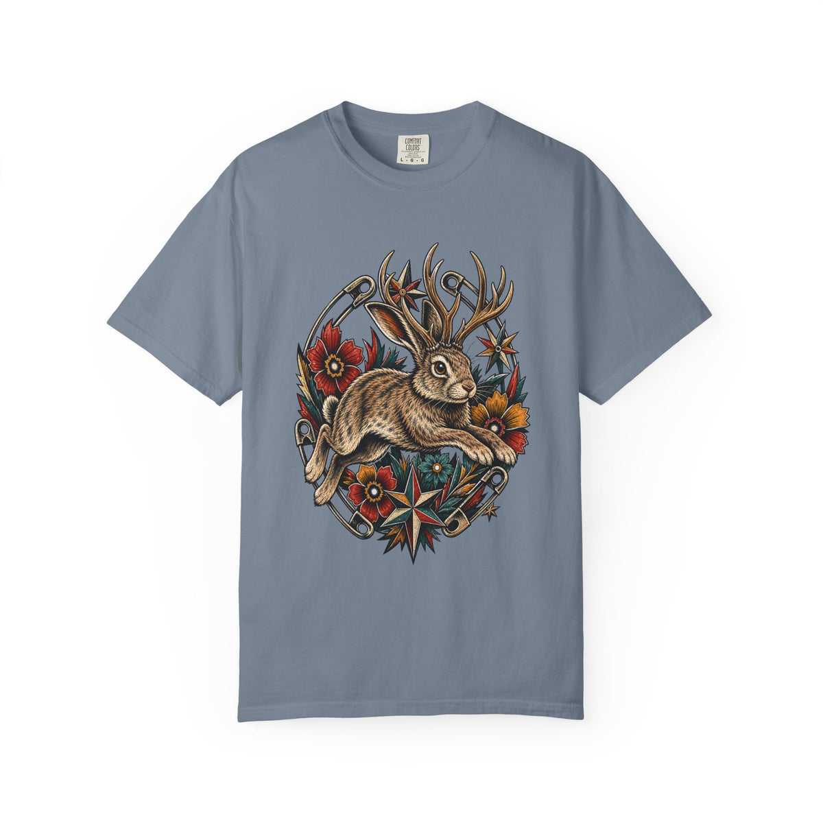 Folk Punk Jackalope Graphic Tee