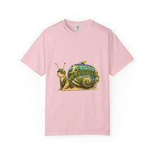 Solarpunk Snail Transit Graphic Tee