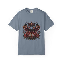 Dark Romantic Pomegranate Moth Graphic Tee