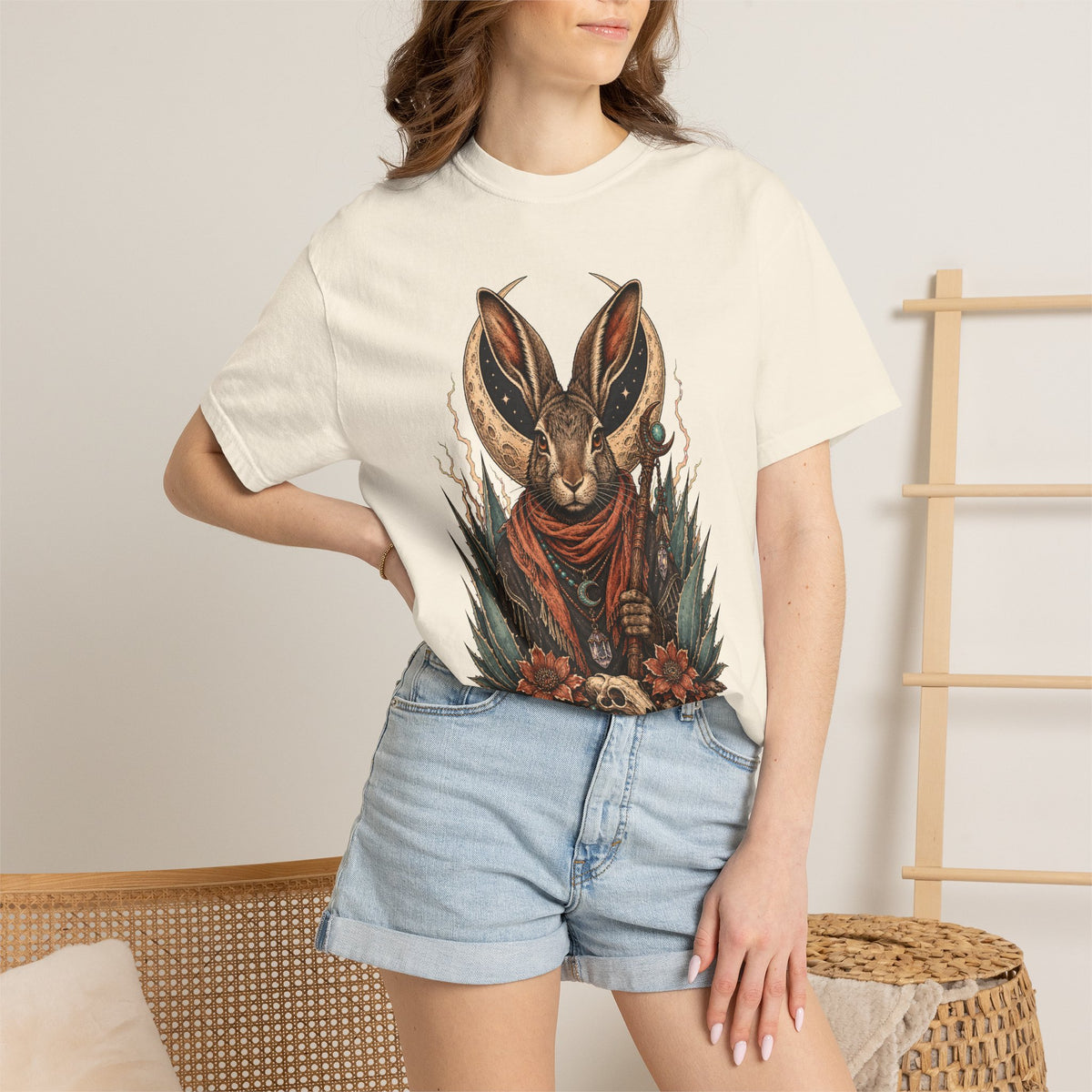 Desert Jackrabbit Oracle Graphic T-Shirt