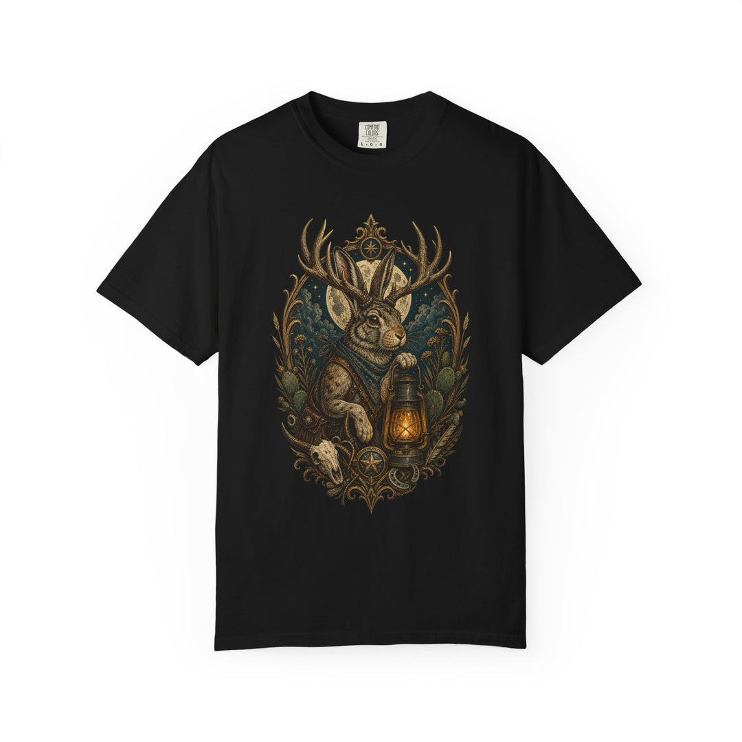 Lantern Jackalope Relic T-Shirt Graphic