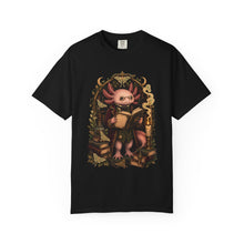 Dark Academia Axolotl T-Shirt Graphic