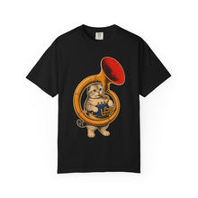 Scottish Fold Sousaphone Hard-Bop Collage Graphic Tee